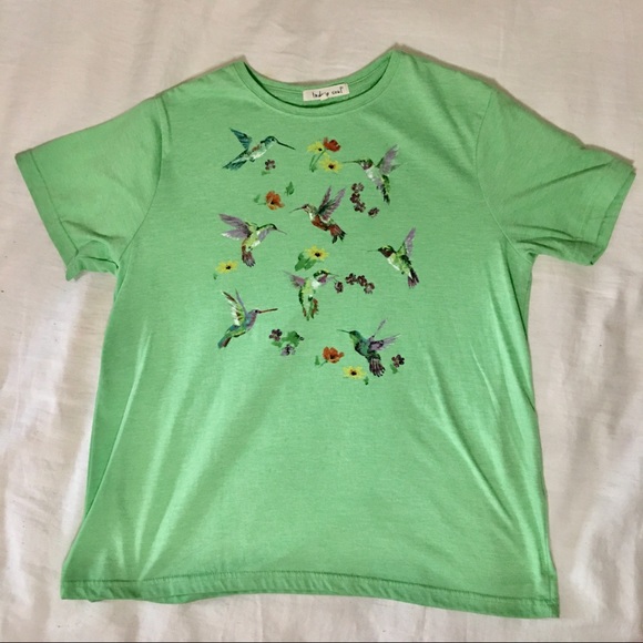 Lovely Indigo Soul hummingbird tee shirt! 🐦 - Picture 4 of 6